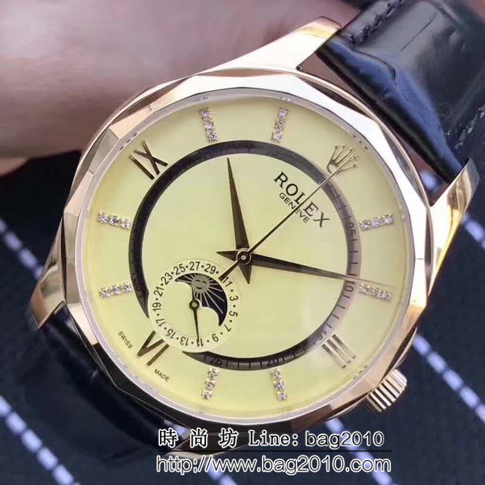 勞力士ROLEX XB精品 勞力士限量版 真月相高端男士腕表 WSS1510